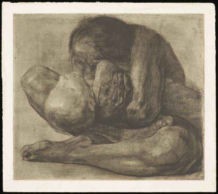 Woman with Dead Child (1903), Käthe Kollwitz.