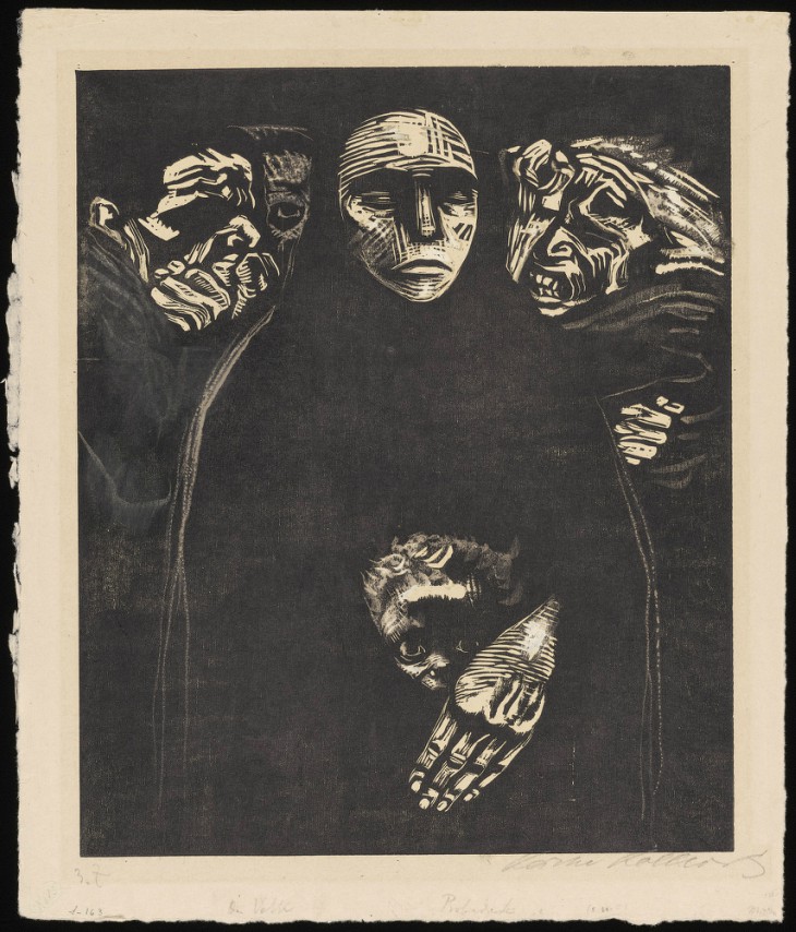 The People (1922), Käthe Kollwitz.