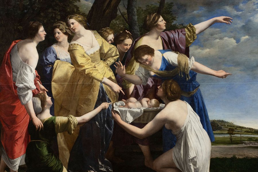 The Finding of Moses (early 1630s), Orazio Gentileschi