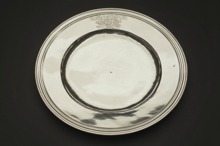 Pepys's silver trencher plate.