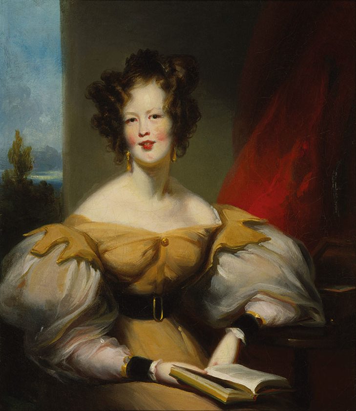 Portrait of Harriet Low (1833), George Chinnery. Peabody Essex Museum, Salem