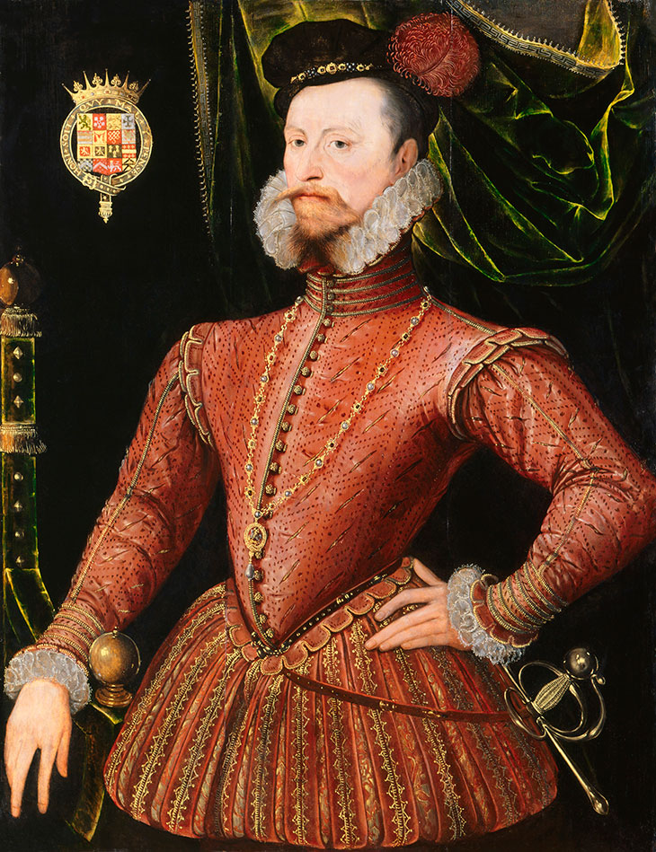 Robert Dudley, 1st Earl of Leicester (c. 1570–75), unknown Netherlandish artist.