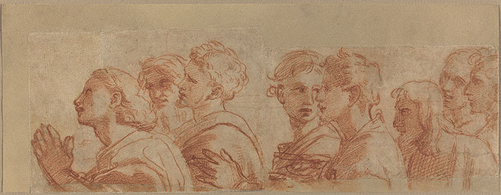 Eight Apostles (c. 1514), Raphael. National Gallery of Art, Washington, D.C.