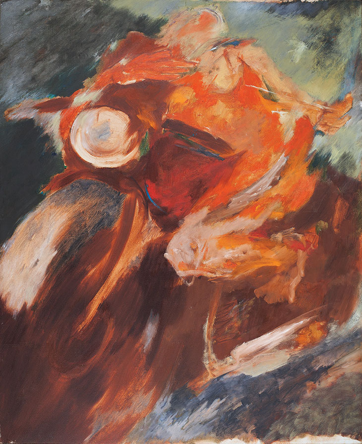 Rider (c. 1960), Krishen Khanna