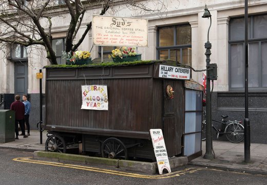 Syd’s coffee stall in 2019.