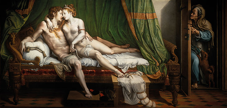 Two Lovers (c. 1524), Giulio Romano. State Hermitage Museum, Saint Petersburg