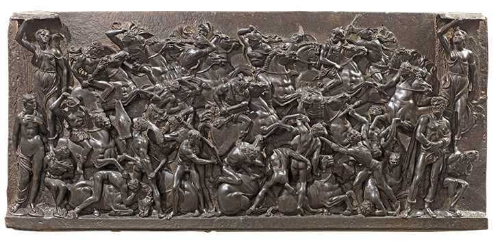 Battle (c. 1480–85), Bertoldo di Giovanni. Museo Nazionale del Bargello, Florence.