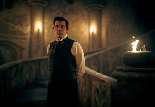 Claes Bang as Dracula.