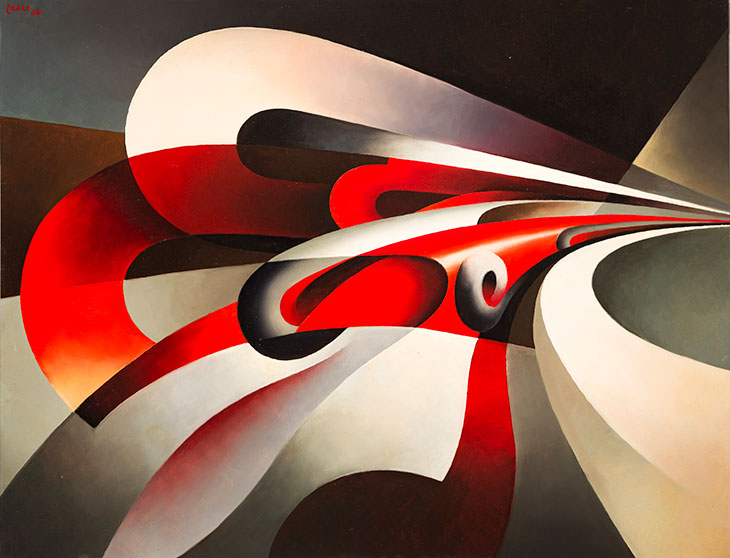 The Forces of the Bend (1930), Tullio Crali