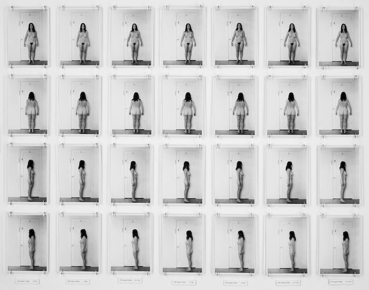Carving: A Traditional Sculpture (detail; 1972), Eleanor Antin.