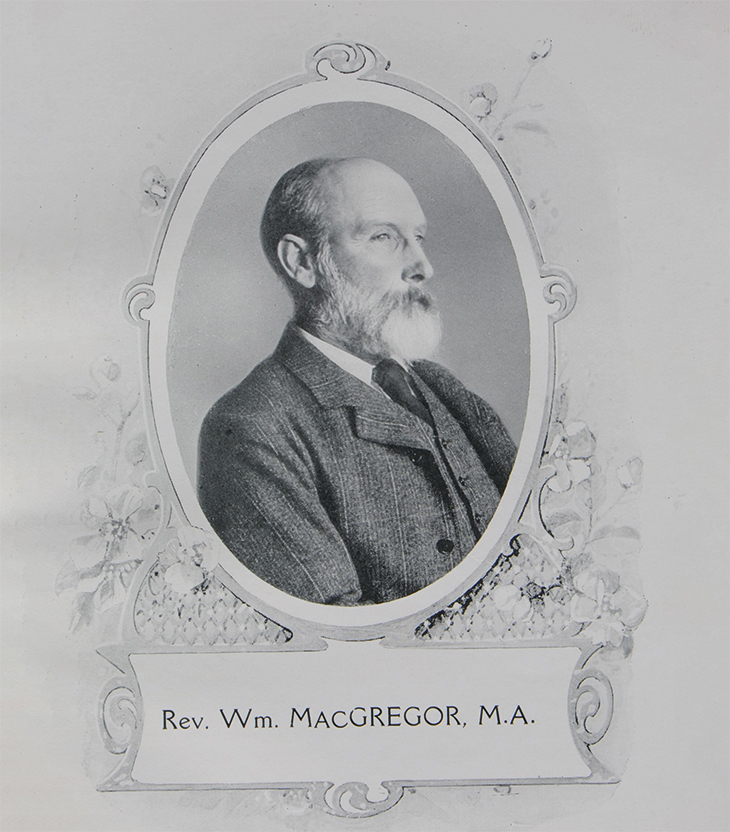The Reverend William MacGregor (1848–1937), Vicar of Tamworth and founder of Tamworth Castle Museum, photographed in 1886. Courtesy Tamworth Co-operative Society