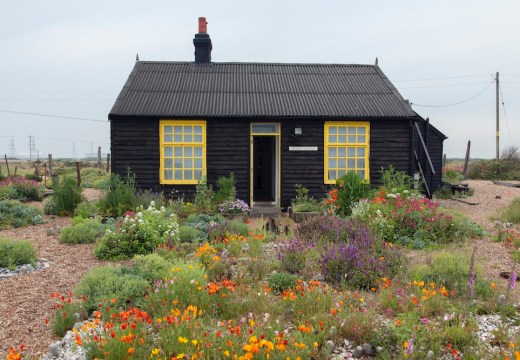 Derek Jarman’s cottage at Dungeness, Kent.