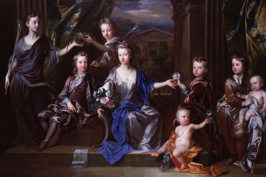The Children of John Taylor of Bifrons Park (1696), John Closterman.