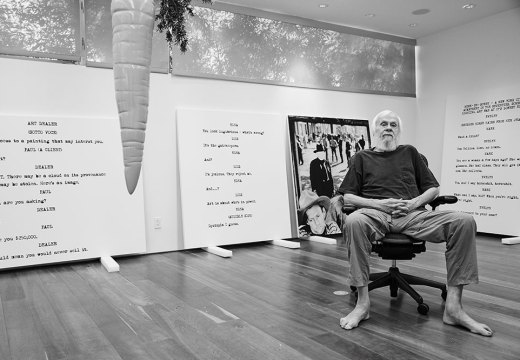John Baldessari photographed in 2015.