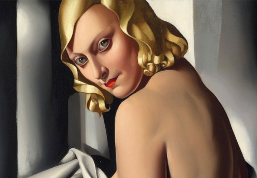 Portrait de Marjorie Ferry (detail; 1932), Tamara de Lempicka.