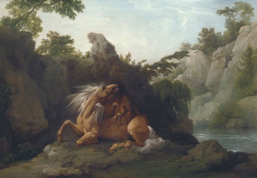 Horse Devoured by a Lion (exhibited 1763), George Stubbs. Tate, London