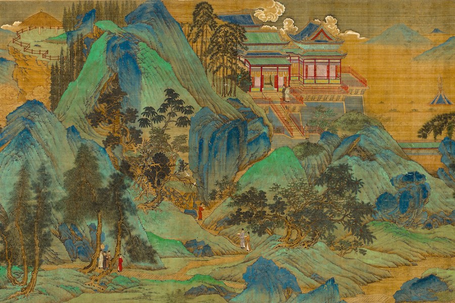 The Jiucheng Palace (detail; c. 1525–33), Qiu Ying.