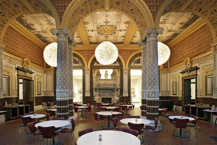 The Gamble Room at the Victoria and Albert Museum, London.