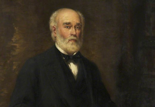 Sir Joseph Whitworth (detail; before 1908), Thomas Benjamin Kennington. The Whitworth, University of Manchester