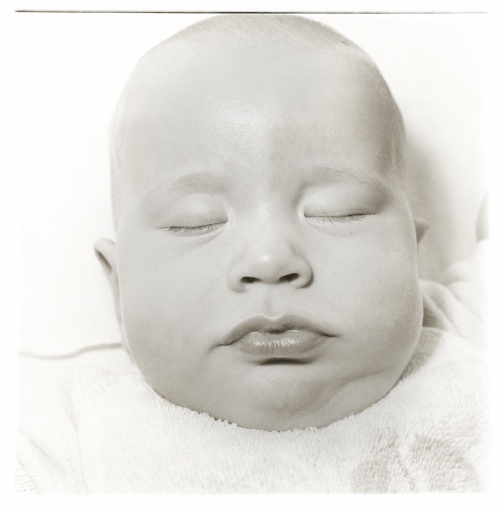 A very young baby, N.Y.C., 1968 [Anderson Hays Cooper] (1968), Diane Arbus.