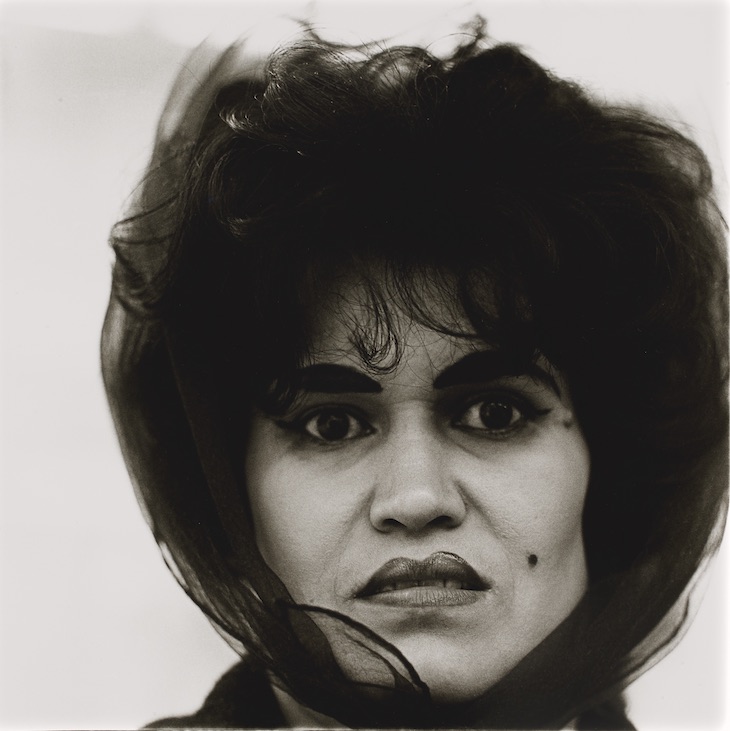 Puerto Rican woman with a beauty mark, N.Y.C. (1965), Diane Arbus.
