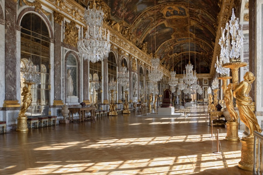 The Galerie des Glaces at the Chateau de Versailles, Photo: Myrabella/Wikimedia commons