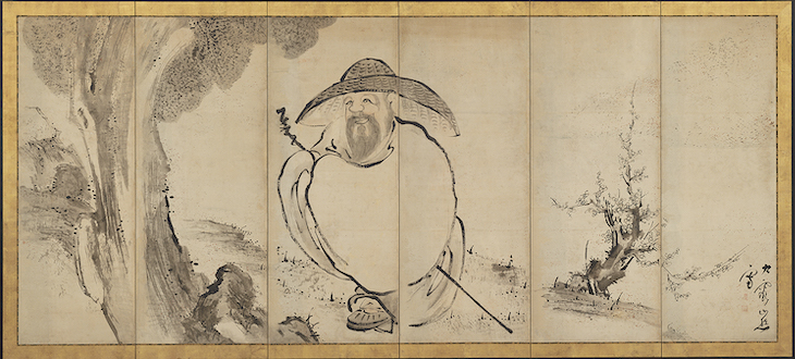 The Poet Su Shi (18th century), Ikeno Taiga.
