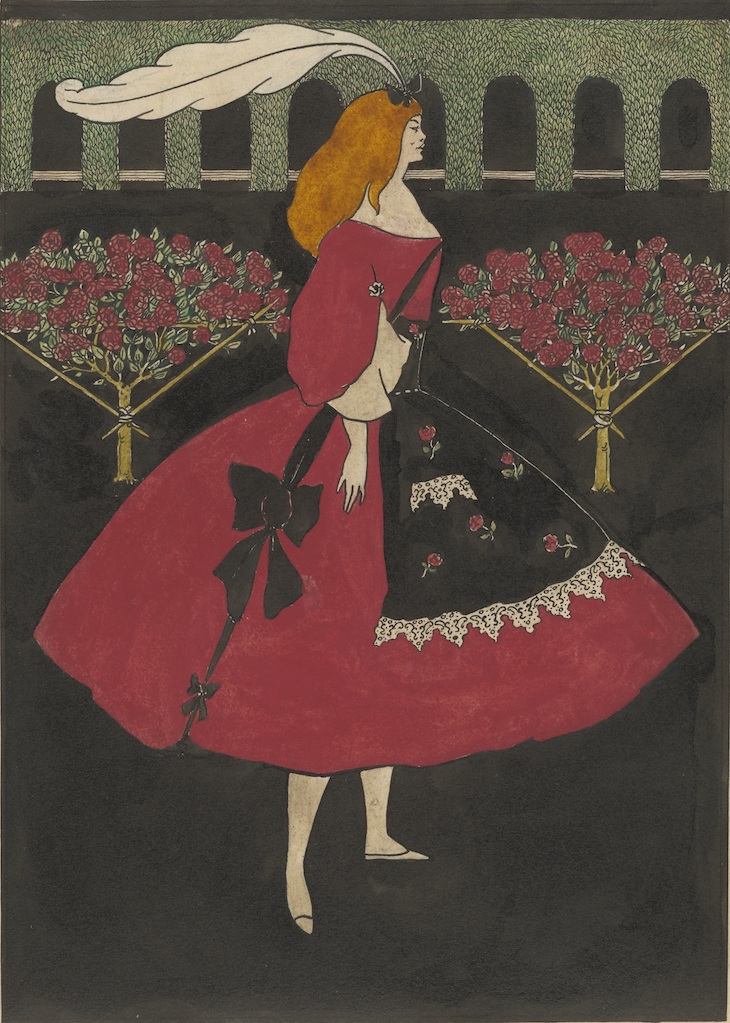 The Slippers of Cinderella (1894), Aubrey Beardsley. 