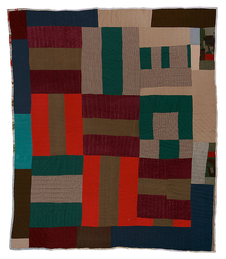 Basket Weave Variation (c. 1990), Mary Lee Bendolph.