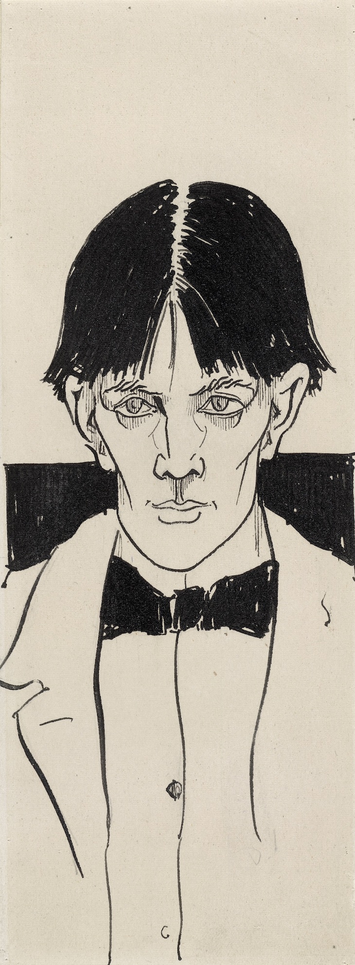 Self-Portrait (1892), Aubrey Beardsley. 