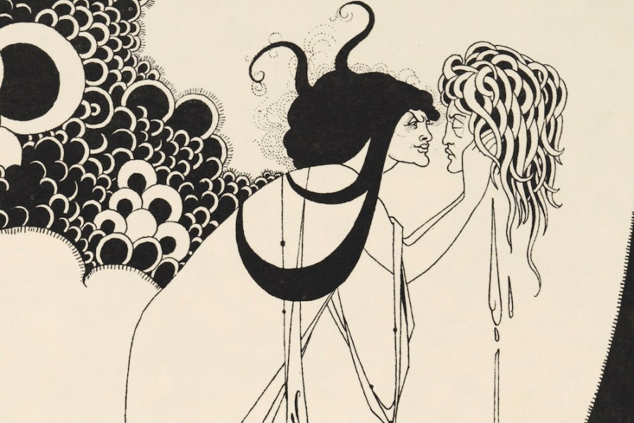 The Climax (detail; 1893), Aubrey Beardsley.