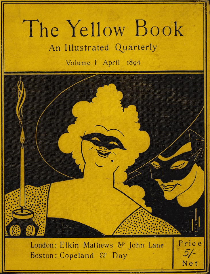 Cover of The Yellow Book, vol. 1 (1894).