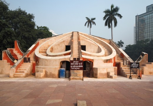 The Jantar Mantar observatory, construction of which began in the 1720s under Maharaja Sawai Jai Singh II. Photo: John East