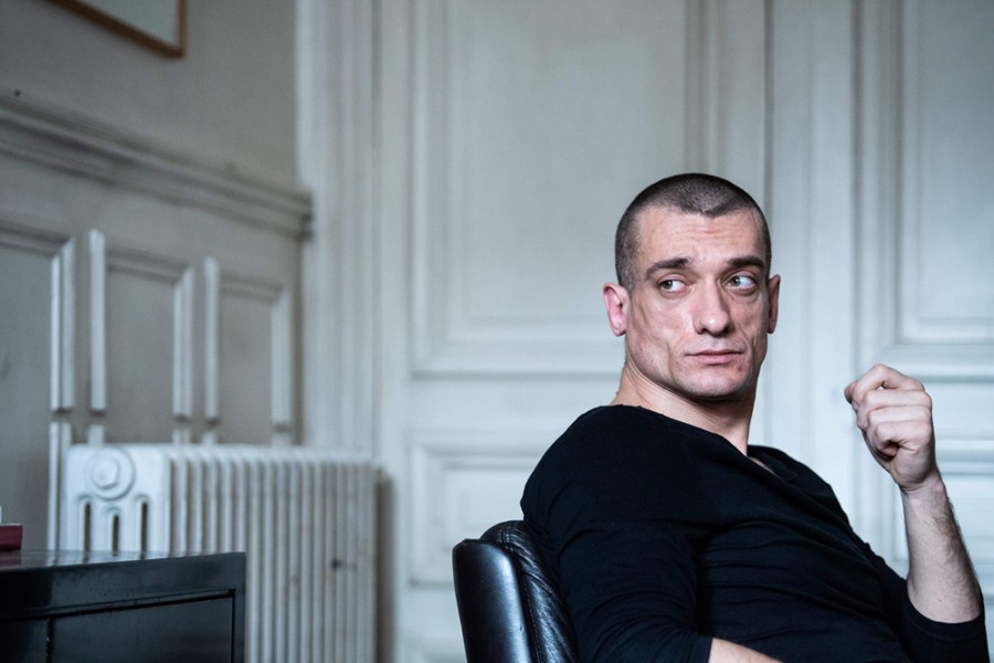Russian artist and activist Pyotr Pavlensky during a press interview in Paris on February 22, 2020. Photo by MARTIN BUREAU/AFP via Getty Images
