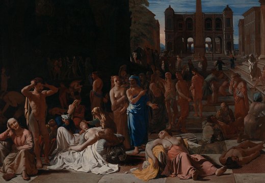 Michael Sweerts’ Plague in an Ancient City (1618), one of the many artworks donated by the Ahmanson Foundation to Los Angeles County Museum of Art over the past five decades
