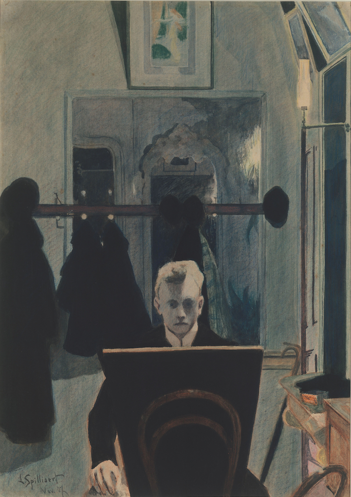 Self-portrait (1907), Léon Spilliaert. 