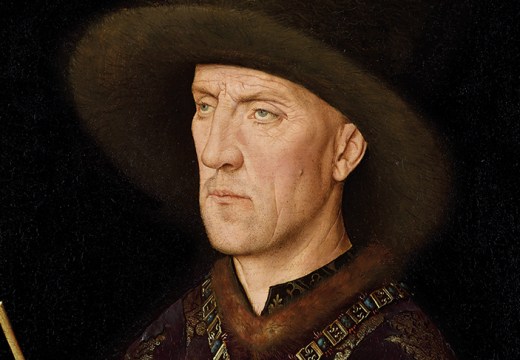 Portrait of Baudouin de Lannoye (detail; c. 1435), Jan van Eyck.