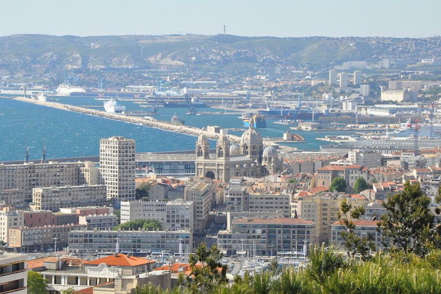 View of Marseille.