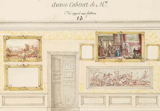 Detail from page 40 of the Catalogue des Tableaux de Mr Julienne (c. 1756), Jean-Baptiste-François de Montullé.