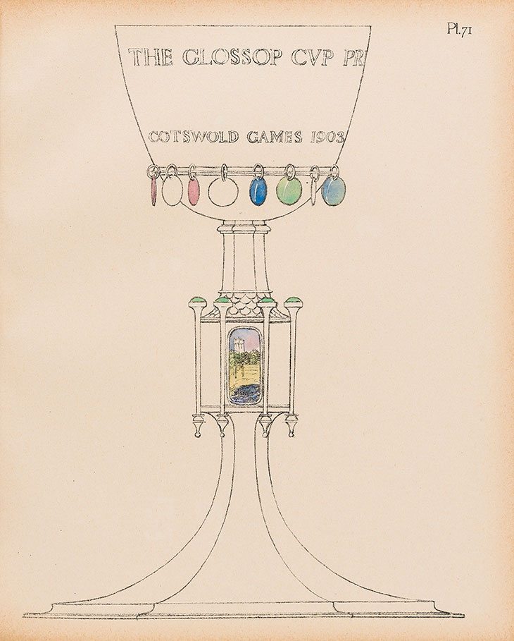 Plate from C.R. Ashbee’s Modern English Silverwork (Broad Campden, 1909).
