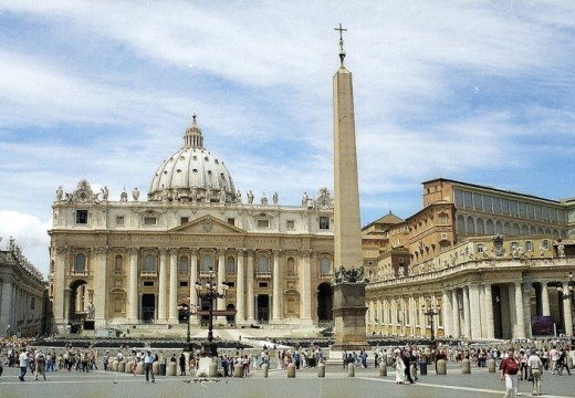 St. Peter's Square and Basilica.