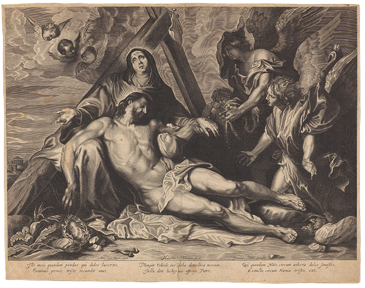 Pietà (c. 1630), Nicolas Viennot (after Anthony van Dyck).