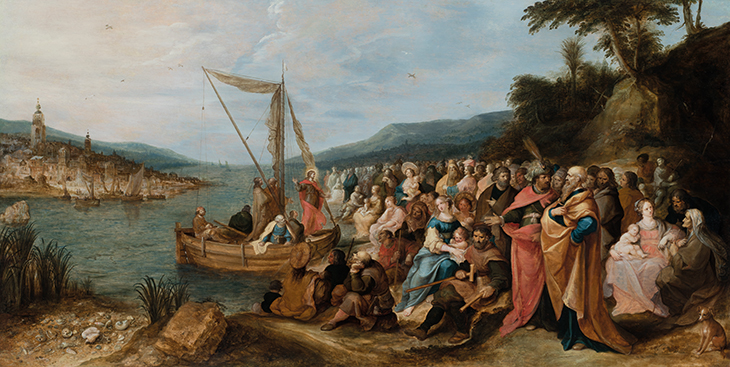 Jesus Preaching on the Sea of Galilee (1631), Frans Francken the Younger. 