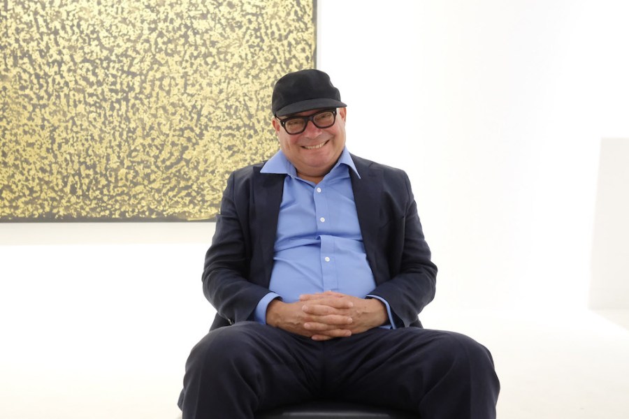 Paul Kasmin at Art Basel Miami Beach in 2018.