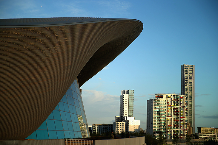 The London Aquatics Centre, designed by Zaha Hadid for the 2012 Olympic Games. Photo: Clive Rose/Getty Images