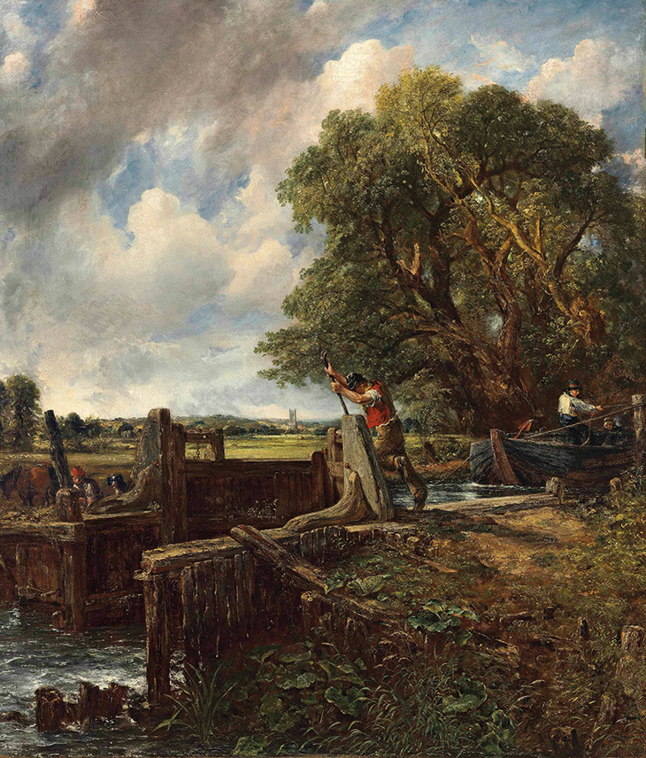 The Lock (1824), John Constable.