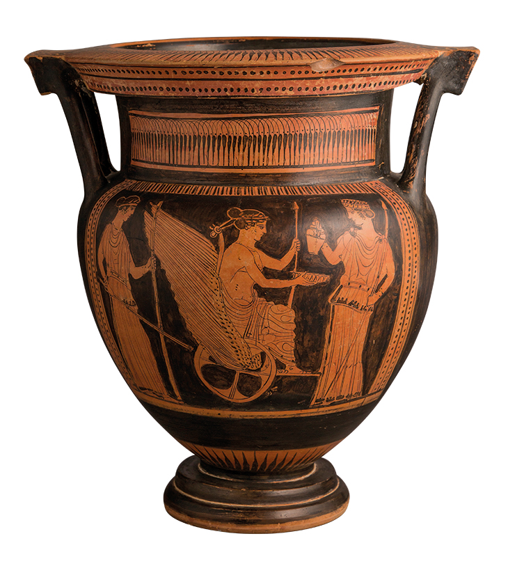 Attic red-figure column krater (c. 440–430BC), attributed to the Duomo Painter