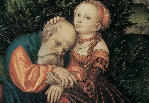 Lot and his Daughters (c. 1530), Lucas Cranach the Elder.