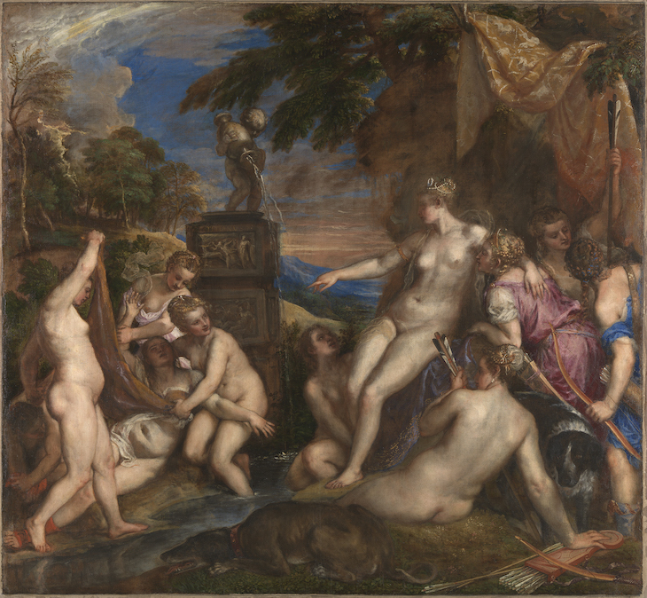Diana and Callisto (1556–59), Titian.