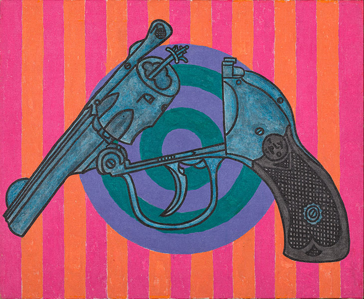 Revolver and Target (1970), William N. Copley.